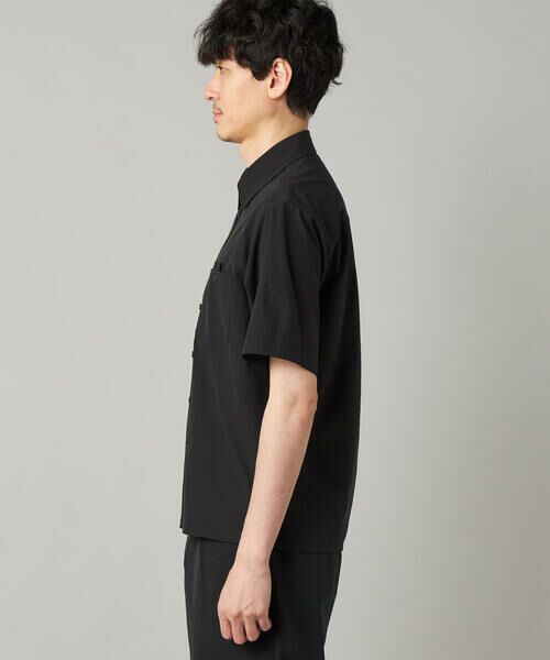 COMME CA MEN / コムサ・メン シャツ・ブラウス | 【COMME CA MEN BLACK】〔TEXBRID 〕半袖シャツ | 詳細2
