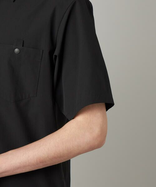 COMME CA MEN / コムサ・メン シャツ・ブラウス | 【COMME CA MEN BLACK】〔TEXBRID 〕半袖シャツ | 詳細15