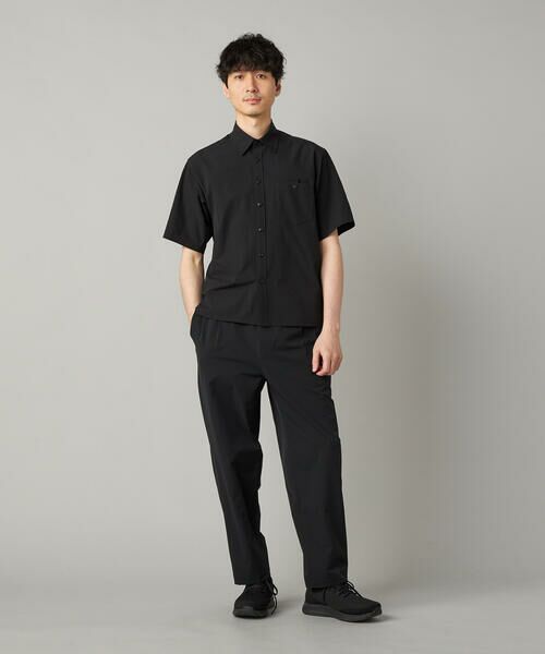 COMME CA MEN / コムサ・メン シャツ・ブラウス | 【COMME CA MEN BLACK】〔TEXBRID 〕半袖シャツ | 詳細4