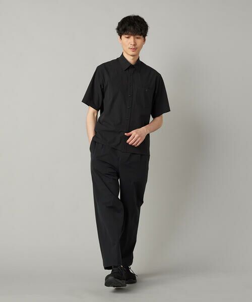 COMME CA MEN / コムサ・メン シャツ・ブラウス | 【COMME CA MEN BLACK】〔TEXBRID 〕半袖シャツ | 詳細5