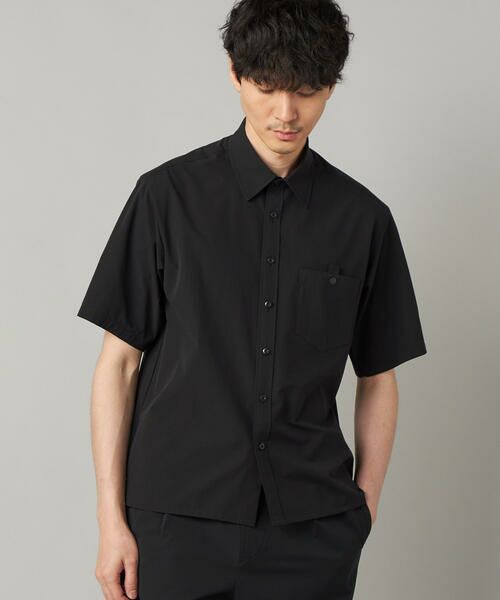 COMME CA MEN / コムサ・メン シャツ・ブラウス | 【COMME CA MEN BLACK】〔TEXBRID 〕半袖シャツ | 詳細8