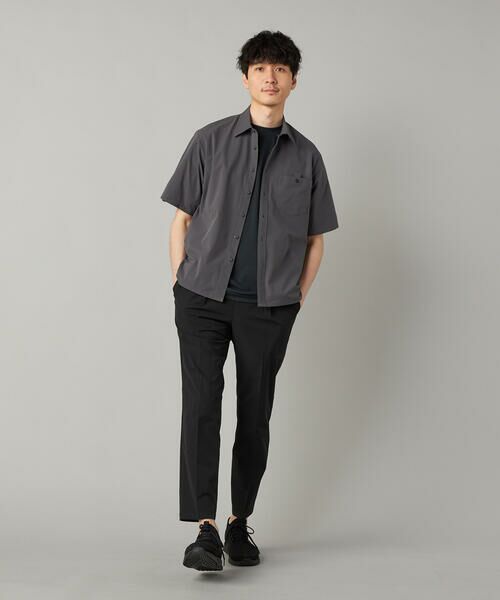 COMME CA MEN / コムサ・メン シャツ・ブラウス | 【COMME CA MEN BLACK】〔TEXBRID 〕半袖シャツ | 詳細22