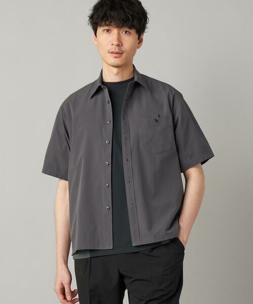 COMME CA MEN / コムサ・メン シャツ・ブラウス | 【COMME CA MEN BLACK】〔TEXBRID 〕半袖シャツ | 詳細25