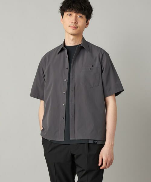 COMME CA MEN / コムサ・メン シャツ・ブラウス | 【COMME CA MEN BLACK】〔TEXBRID 〕半袖シャツ | 詳細27