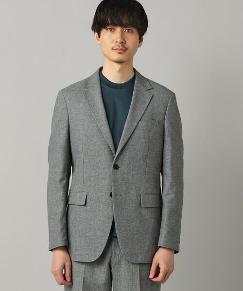 COMME CA MEN / コムサ・メン テーラードジャケット | 【セットアップ対応】杢カラミ織ドビー  シングルテーラードジャケット | 詳細5