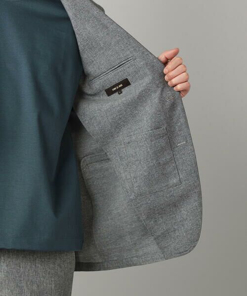 COMME CA MEN / コムサ・メン テーラードジャケット | 【セットアップ対応】杢カラミ織ドビー  シングルテーラードジャケット | 詳細13