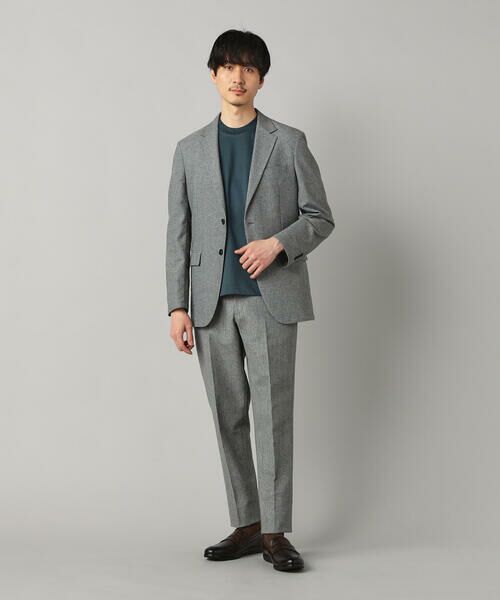 COMME CA MEN / コムサ・メン テーラードジャケット | 【セットアップ対応】杢カラミ織ドビー  シングルテーラードジャケット | 詳細2