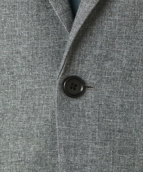 COMME CA MEN / コムサ・メン テーラードジャケット | 【セットアップ対応】杢カラミ織ドビー  シングルテーラードジャケット | 詳細15
