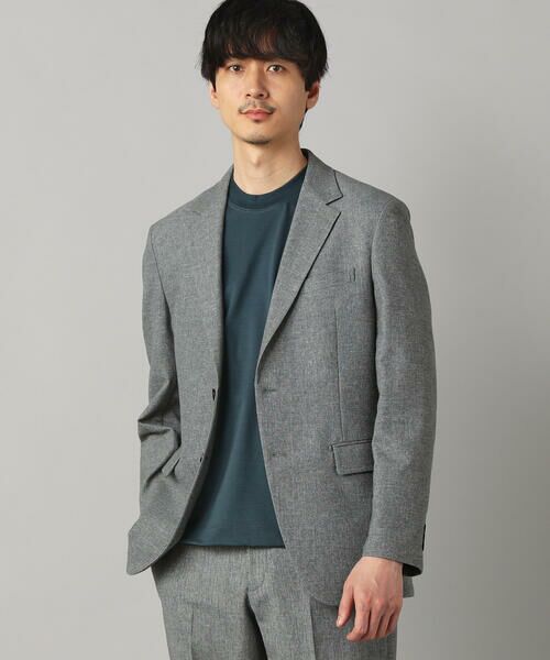 COMME CA MEN / コムサ・メン テーラードジャケット | 【セットアップ対応】杢カラミ織ドビー  シングルテーラードジャケット | 詳細3