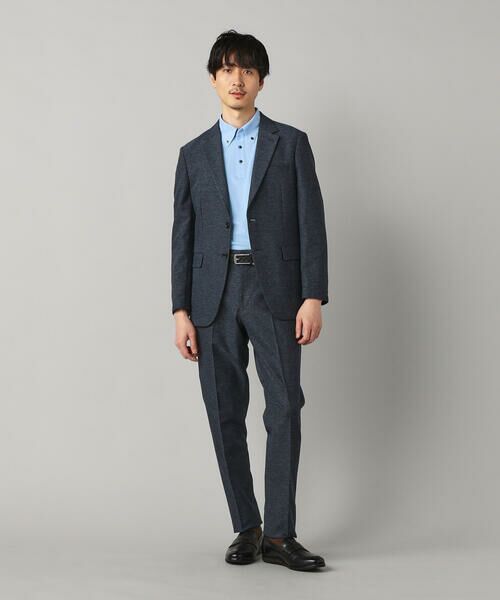 COMME CA MEN / コムサ・メン テーラードジャケット | 【セットアップ対応】杢カラミ織ドビー  シングルテーラードジャケット | 詳細19