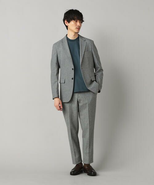 COMME CA MEN / コムサ・メン その他パンツ | 【セットアップ対応】杢カラミ織 ドビー テーパードパンツ | 詳細1