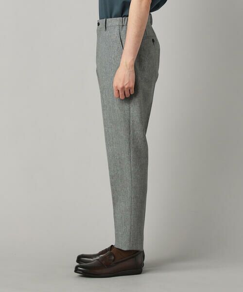 COMME CA MEN / コムサ・メン その他パンツ | 【セットアップ対応】杢カラミ織 ドビー テーパードパンツ | 詳細7
