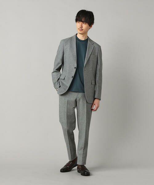 COMME CA MEN / コムサ・メン その他パンツ | 【セットアップ対応】杢カラミ織 ドビー テーパードパンツ | 詳細2