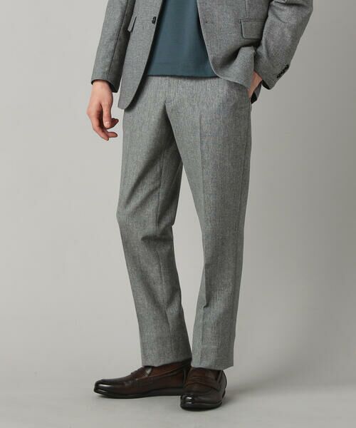 COMME CA MEN / コムサ・メン その他パンツ | 【セットアップ対応】杢カラミ織 ドビー テーパードパンツ | 詳細5