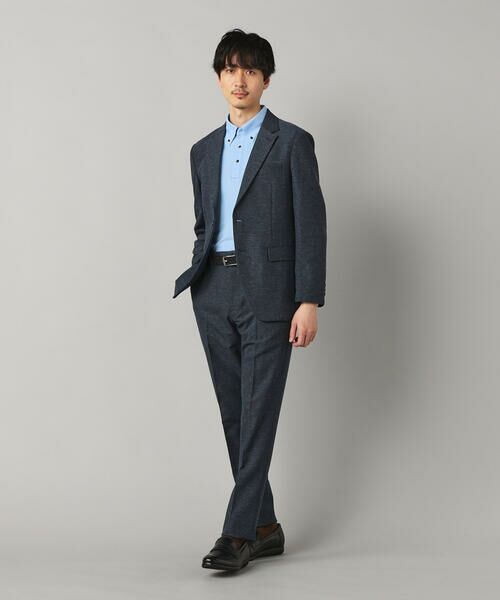 COMME CA MEN / コムサ・メン その他パンツ | 【セットアップ対応】杢カラミ織 ドビー テーパードパンツ | 詳細15