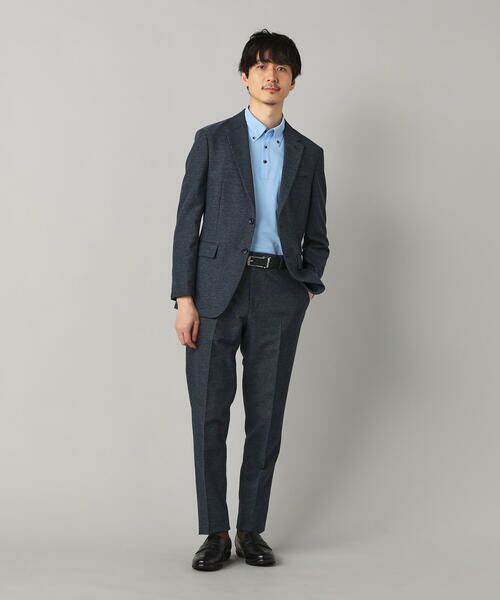 COMME CA MEN / コムサ・メン その他パンツ | 【セットアップ対応】杢カラミ織 ドビー テーパードパンツ | 詳細16