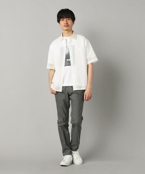 COMME CA MEN / コムサ・メン シャツ・ブラウス | コットンウエーブ 半袖レギュラーカラーシャツ | 詳細1
