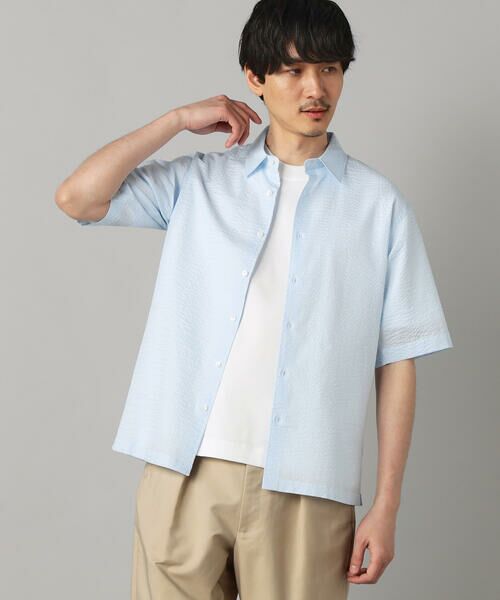 COMME CA MEN / コムサ・メン シャツ・ブラウス | コットンウエーブ 半袖レギュラーカラーシャツ | 詳細15