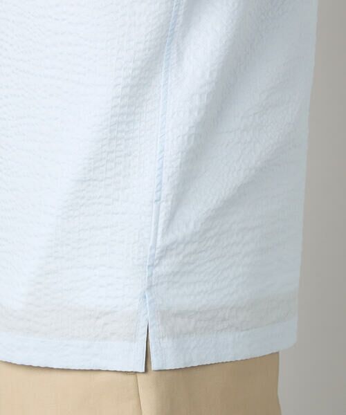 COMME CA MEN / コムサ・メン シャツ・ブラウス | コットンウエーブ 半袖レギュラーカラーシャツ | 詳細21