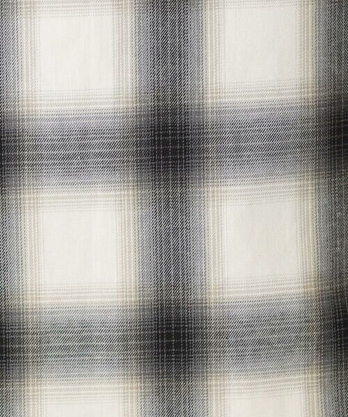 COMME CA MEN / コムサ・メン シャツ・ブラウス | オンブレチェック 半袖レギュラーカラーシャツ | 詳細12