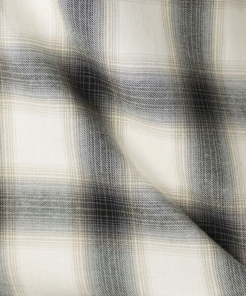 COMME CA MEN / コムサ・メン シャツ・ブラウス | オンブレチェック 半袖レギュラーカラーシャツ | 詳細13