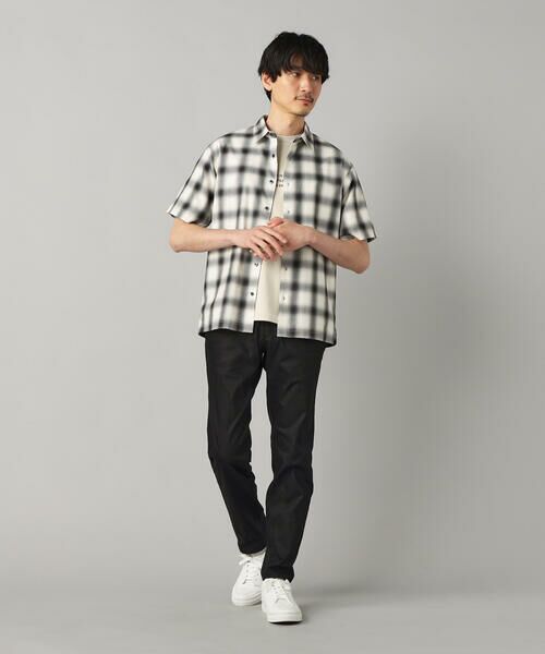 COMME CA MEN / コムサ・メン シャツ・ブラウス | オンブレチェック 半袖レギュラーカラーシャツ | 詳細3