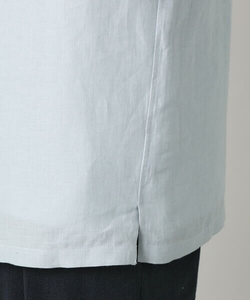 COMME CA MEN / コムサ・メン シャツ・ブラウス | 〔LIBECO 〕リネンブロード 半袖レギュラーカラーシャツ | 詳細10