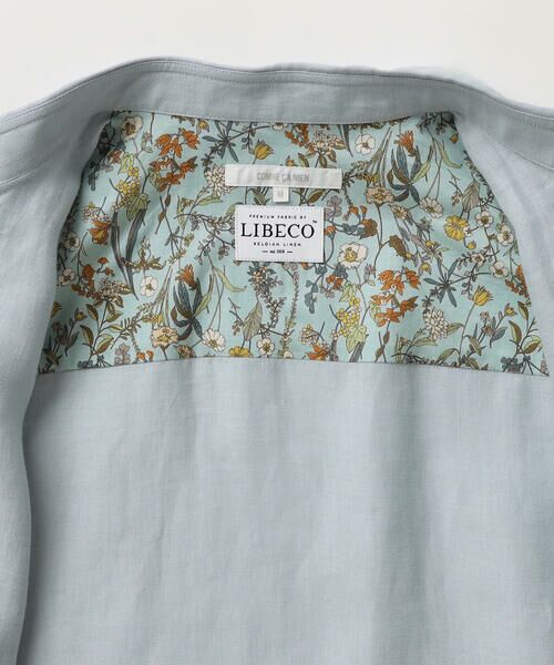 COMME CA MEN / コムサ・メン シャツ・ブラウス | 〔LIBECO 〕リネンブロード 半袖レギュラーカラーシャツ | 詳細11