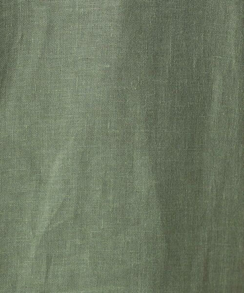 COMME CA MEN / コムサ・メン シャツ・ブラウス | 〔LIBECO 〕リネンブロード 半袖レギュラーカラーシャツ | 詳細16