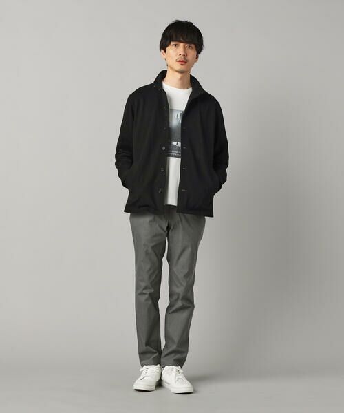 COMME CA MEN / コムサ・メン ブルゾン | 和紙カノコ スタンドカラーブルゾン | 詳細1