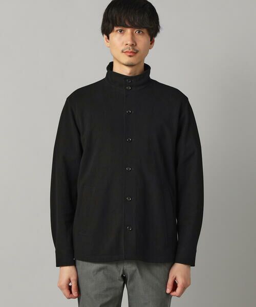COMME CA MEN / コムサ・メン ブルゾン | 和紙カノコ スタンドカラーブルゾン | 詳細6