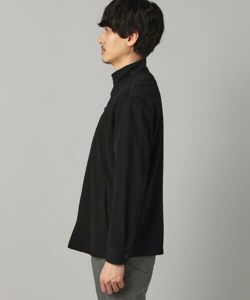COMME CA MEN / コムサ・メン ブルゾン | 和紙カノコ スタンドカラーブルゾン | 詳細7