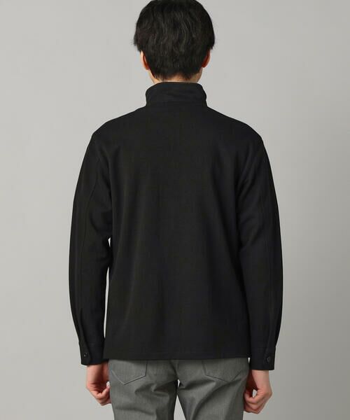 COMME CA MEN / コムサ・メン ブルゾン | 和紙カノコ スタンドカラーブルゾン | 詳細8