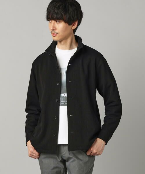 COMME CA MEN / コムサ・メン ブルゾン | 和紙カノコ スタンドカラーブルゾン | 詳細4