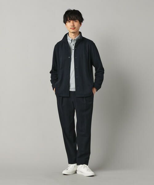 COMME CA MEN / コムサ・メン ブルゾン | 和紙カノコ スタンドカラーブルゾン | 詳細16