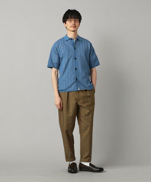 COMME CA MEN / コムサ・メン ニット・セーター | メッシュ半袖 ニットシャツ | 詳細18