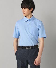 COMME CA MEN / コムサ・メン ポロシャツ | ミニハニカム ボタンダウンポロ
