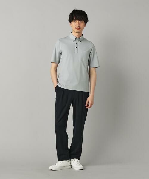 COMME CA MEN / コムサ・メン ポロシャツ | ミニハニカム ボタンダウンポロ | 詳細1