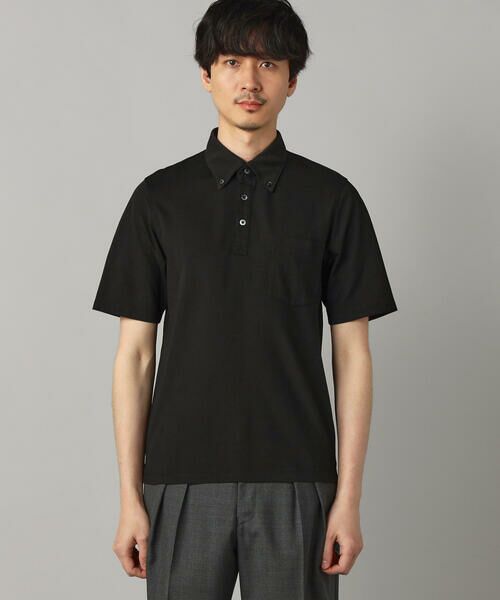 COMME CA MEN / コムサ・メン ポロシャツ | ミニハニカム ボタンダウンポロ | 詳細8