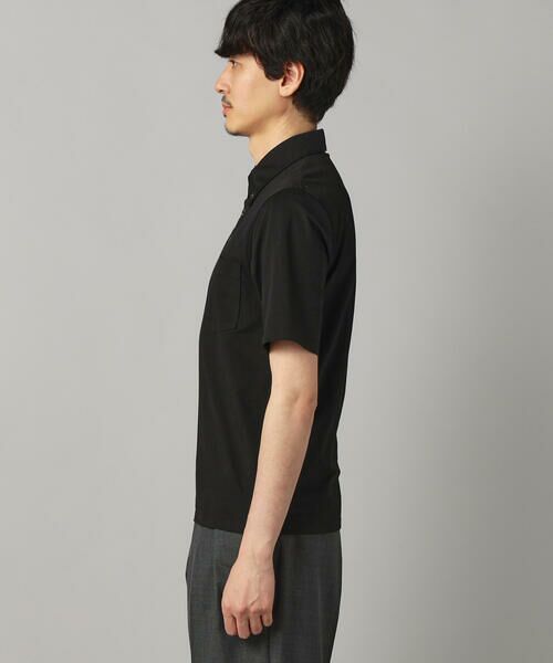 COMME CA MEN / コムサ・メン ポロシャツ | ミニハニカム ボタンダウンポロ | 詳細9