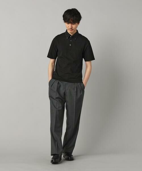 COMME CA MEN / コムサ・メン ポロシャツ | ミニハニカム ボタンダウンポロ | 詳細5