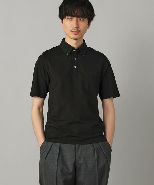 COMME CA MEN / コムサ・メン ポロシャツ | ミニハニカム ボタンダウンポロ | 詳細7