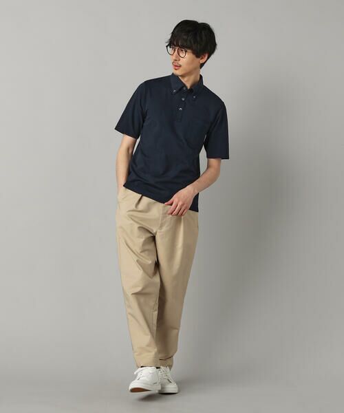 COMME CA MEN / コムサ・メン ポロシャツ | ミニハニカム ボタンダウンポロ | 詳細16