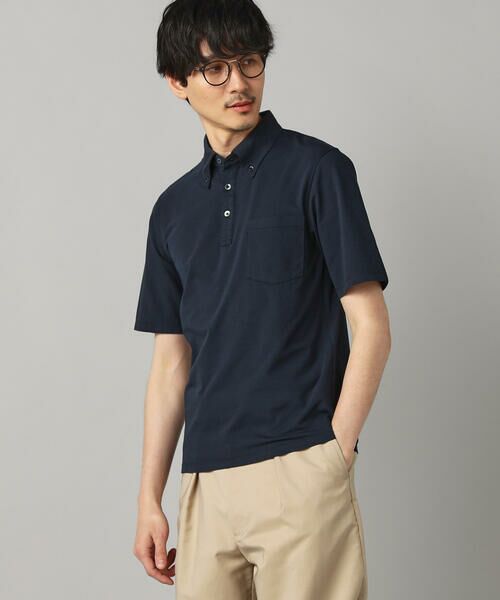 COMME CA MEN / コムサ・メン ポロシャツ | ミニハニカム ボタンダウンポロ | 詳細18