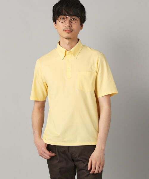 COMME CA MEN / コムサ・メン ポロシャツ | ミニハニカム ボタンダウンポロ | 詳細21