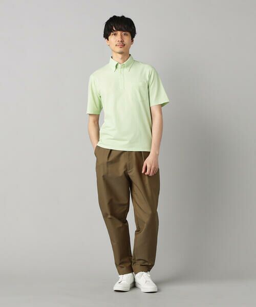 COMME CA MEN / コムサ・メン ポロシャツ | ミニハニカム ボタンダウンポロ | 詳細26