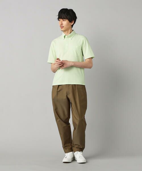 COMME CA MEN / コムサ・メン ポロシャツ | ミニハニカム ボタンダウンポロ | 詳細27