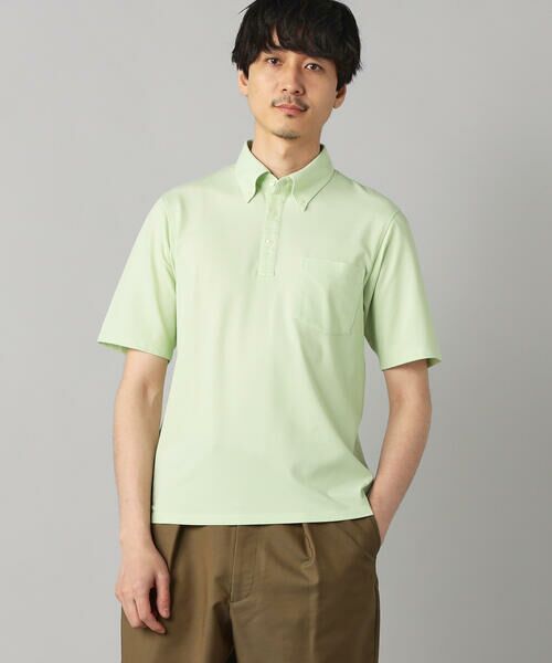 COMME CA MEN / コムサ・メン ポロシャツ | ミニハニカム ボタンダウンポロ | 詳細29