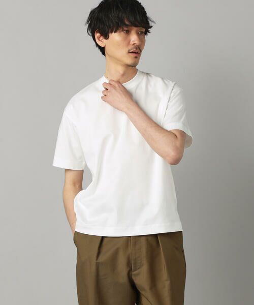 COMME CA MEN / コムサ・メン Tシャツ | シルキースムース ポンチTシャツ | 詳細5