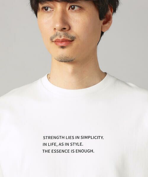 COMME CA MEN / コムサ・メン Tシャツ | メッセージ Tシャツ | 詳細8